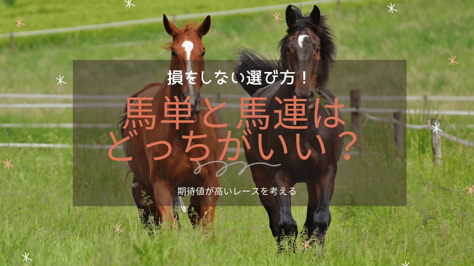 馬単と馬連はどっちを選んだ方が得をする 馬券の意味や特徴から考える 競馬は予想より買い方